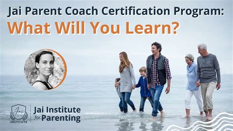 parenting coaching certification self study.